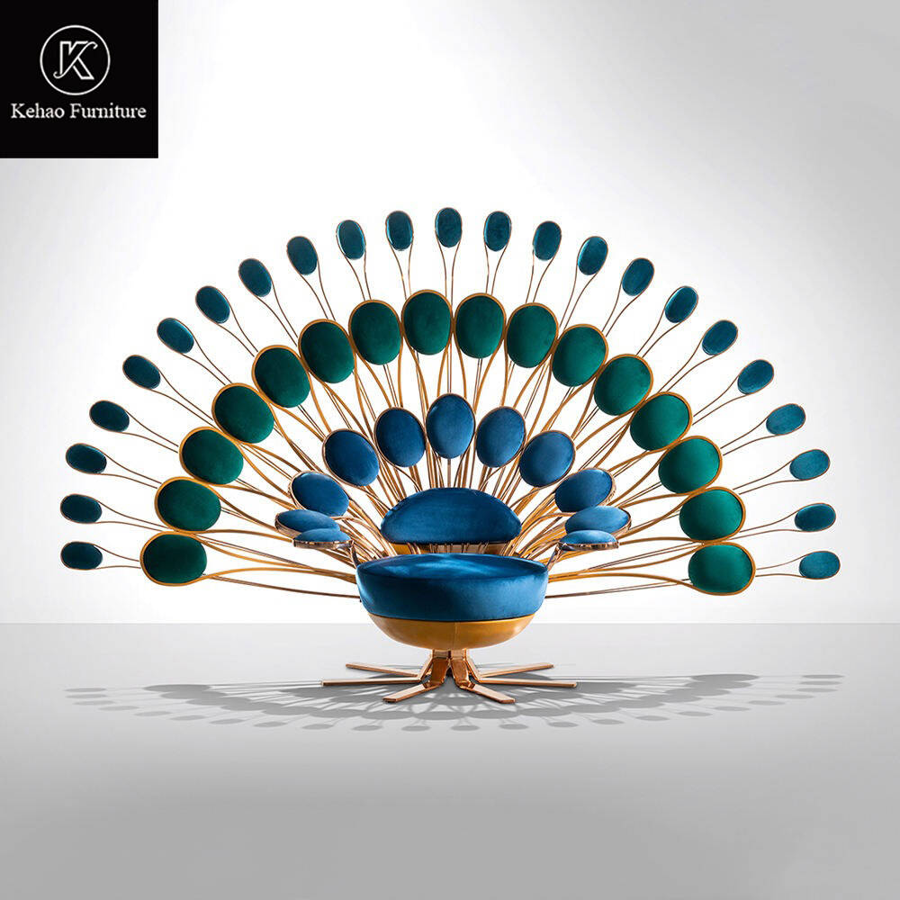 High Back The Pavone Lounge Chair