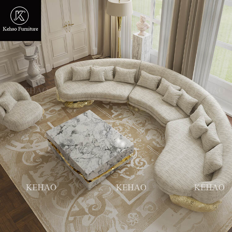Luxury Living Room Sofas Italian Brand Luxury Living Room White Curved Sofa